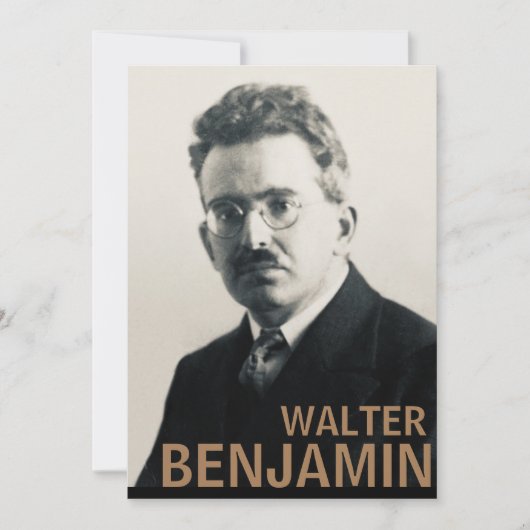 Walter Benjamin Kaart (Voorkant)