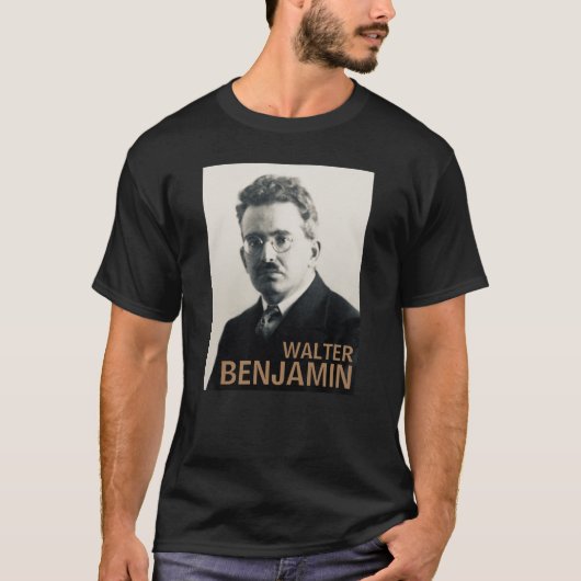 Walter Benjamin T-shirt (Voorkant)