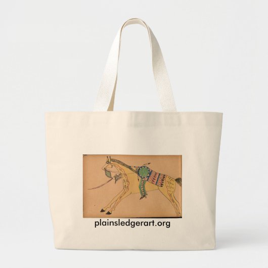 Walter Bone Shirt: Warrior #1 Grote Tote Bag (Voorkant)