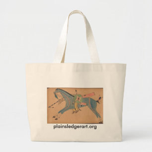 Walter Bone Shirt: Warrior #2 Grote Tote Bag