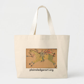 Walter Bone Shirt:  Warrior #3 Grote Tote Bag
