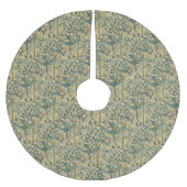 Walter Crane - Art Nouveau Macaw Pattern Kerstboom Rok (Voorkant)