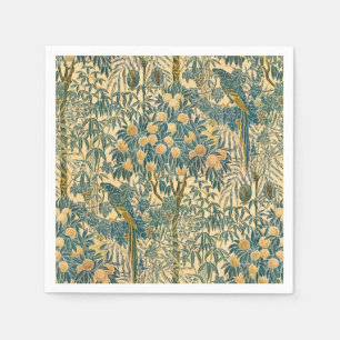 Walter Crane - Art Nouveau Macaw Pattern Servet
