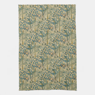 Walter Crane - Art Nouveau Macaw Pattern Theedoek