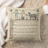 Walter Crane Baa Baa Zwarte Schaap Kindeerversje Kussen (Deken)