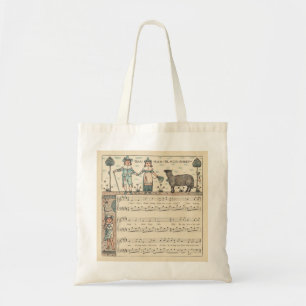 Walter Crane Baa Baa Zwarte Schaap Kindeerversje Tote Bag