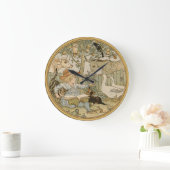 Walter Crane Boy met Animals Wall Clock Grote Klok (Huis)
