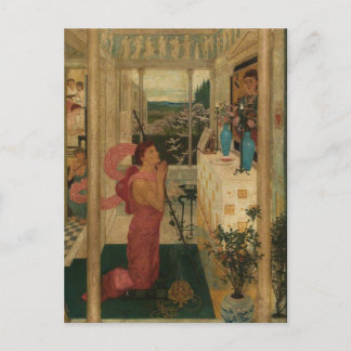 Walter Crane - Carte postale de l'autel de l'amour