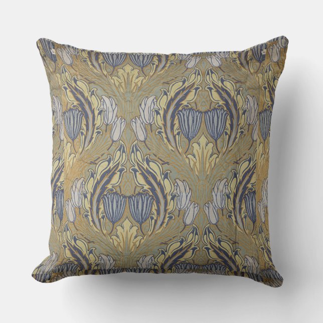  Walter Crane Decorative Art Tulip Kussen (Voorkant)