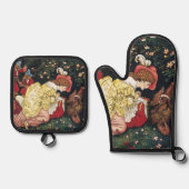 Walter Crane en het beest Ovenwant & Pannenlap Set (Voorkant)