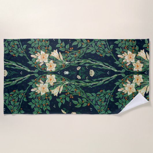 Walter Crane Francesca Botanical Strandlaken (Voorkant)