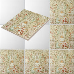 Walter Crane  het huis dat Jack bouwde Tegeltje