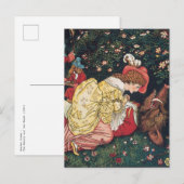 Walter Crane - La Belle et la Bête Carte postale (Devant / Derrière)