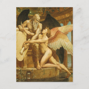 Walter Crane - Le rouleau de la carte postale du d