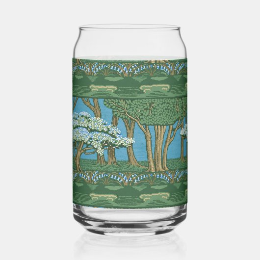 Walter Crane May Tree Wallpaper Green Blue (Gauche)