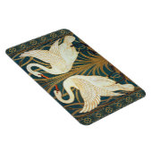 Walter Crane Swan, Rush en Iris Art Nouveau Magneet (Rechterzijde)