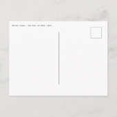 Walter Crane - The Roll of Fate Briefkaart (Achterkant)