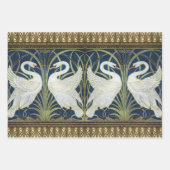 Walter Crane Two Swans Art  Decor Inpakpapier Vel (Voorkant 3)