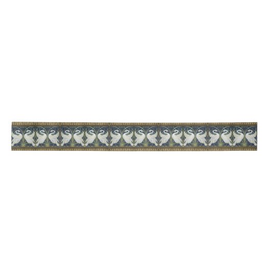 Walter Crane Two Swans Art  Decor Lint (Voorkant)