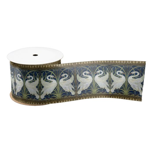 Walter Crane Two Swans Art  Decor Lint (Spoel)
