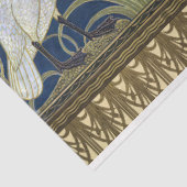 Walter Crane Two Swans Art Decor Tissuepapier (Detail)