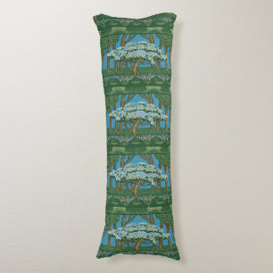 Walter Crane Vintage May Tree Forest Behang Lichaamskussen