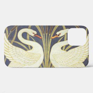 Walter Crane Zwaan, Riet En Iris Art Nouveau iPhone 12 Pro Hoesje