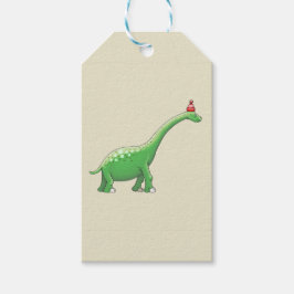 Walter de Dinosaurus Cadeaulabel
