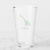 Walter de Dinosaurus Glas (Achterkant)