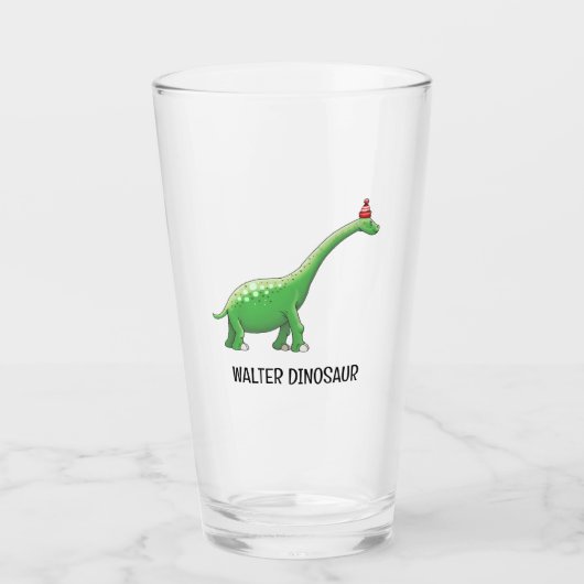 Walter de Dinosaurus Glas (Voorkant)
