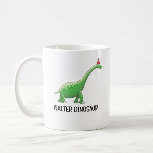 Walter de Dinosaurus Koffiemok (Links)
