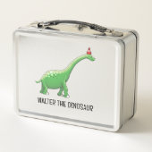 Walter de lange nek dinosaurus (Achterkant)