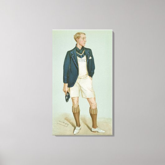 Walter Erskine-Crum, illustratie uit 'Mannen van d Canvas Afdruk (Voorkant)