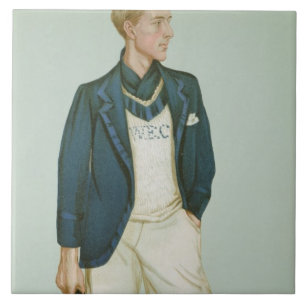 Walter Erskine-Crum, illustratie uit 'Mannen van d Tegeltje