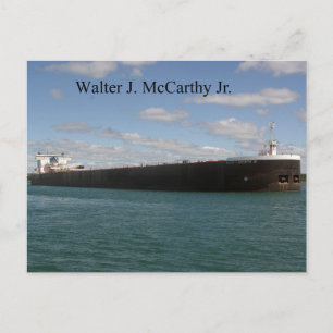 Walter J. McCarthy Jr. briefkaart