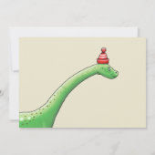 Walter le Carte de remerciements Dinosaur (Dos)