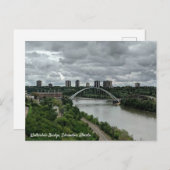 Walterdale Bridge Briefkaart (Voorkant / Achterkant)
