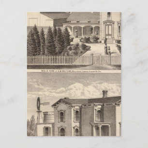 Walters, kroonbewoners, boerderij briefkaart