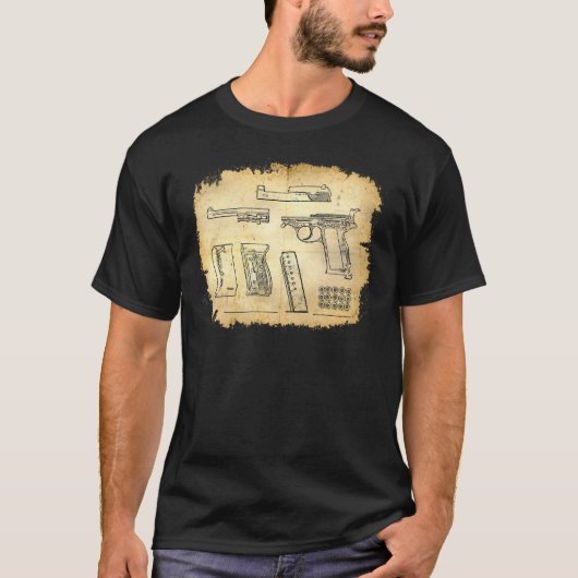 Walther P38 T-shirt (Voorkant)