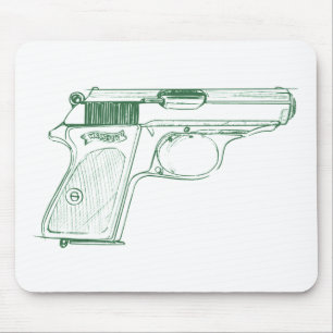 Walther PPK Muismat