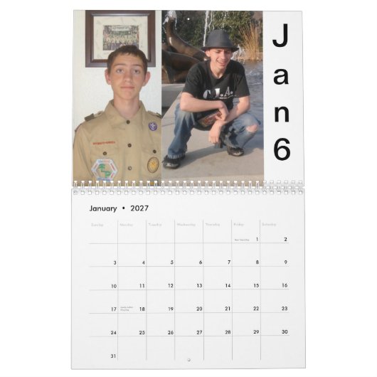 Walton's kalender voor 2012 (Jan 2027)