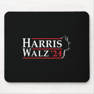 Waltz 2024 Verkiezing Cat Lady Kamala Harris Tim W Muismat