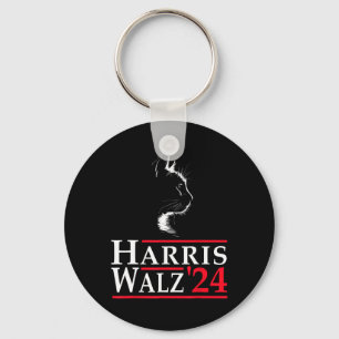 Waltz 2024 Verkiezing Kamala Harris Tim Waltz 2024 Sleutelhanger
