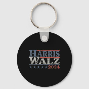 Waltz 2024 Verkiezing Kamala Harris Tim Waltz 2024 Sleutelhanger