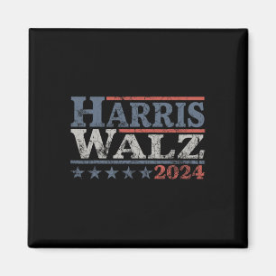Waltz 2024 Verkiezingen Kamala Harris Tim Waltz 20 Magneet