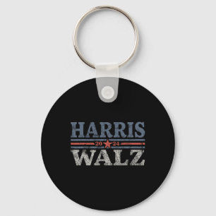 Waltz 2024 Verkiezingen Kamala Harris Tim Waltz 20 Sleutelhanger