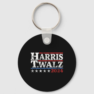 Waltz 2024 Verkiezingen Kamala Harris Tim Waltz 20 Sleutelhanger