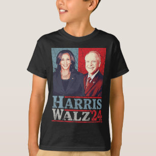 Waltz 2024 Verkiezingen Kamala Harris Tim Waltz 20 T-shirt