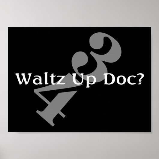 Waltz Up Doc Poster (Voorkant)
