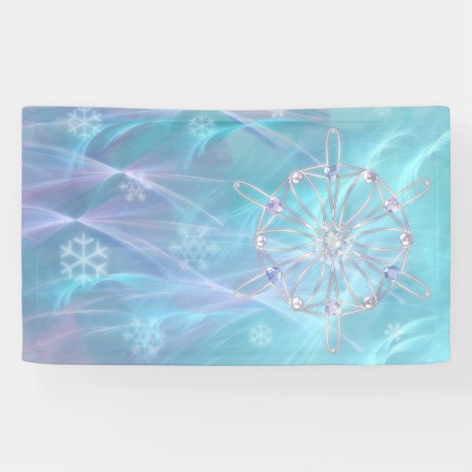 Waltz van de Snowflakes Banner (Horizontaal)